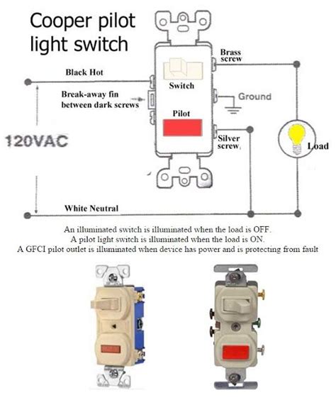 hook up a pilot light switch